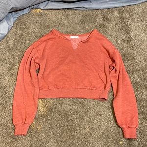 Wmns Light Crop Top Sweater